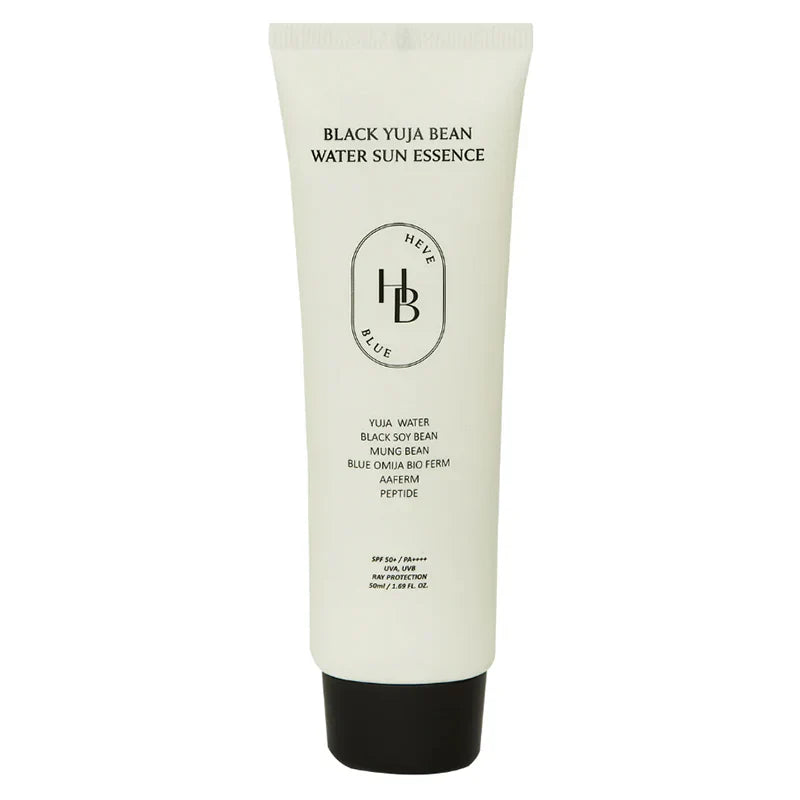 HEVEBLUE Black Yuja Bean Water Sun Essence 50ml — EmartGCC Kuwait