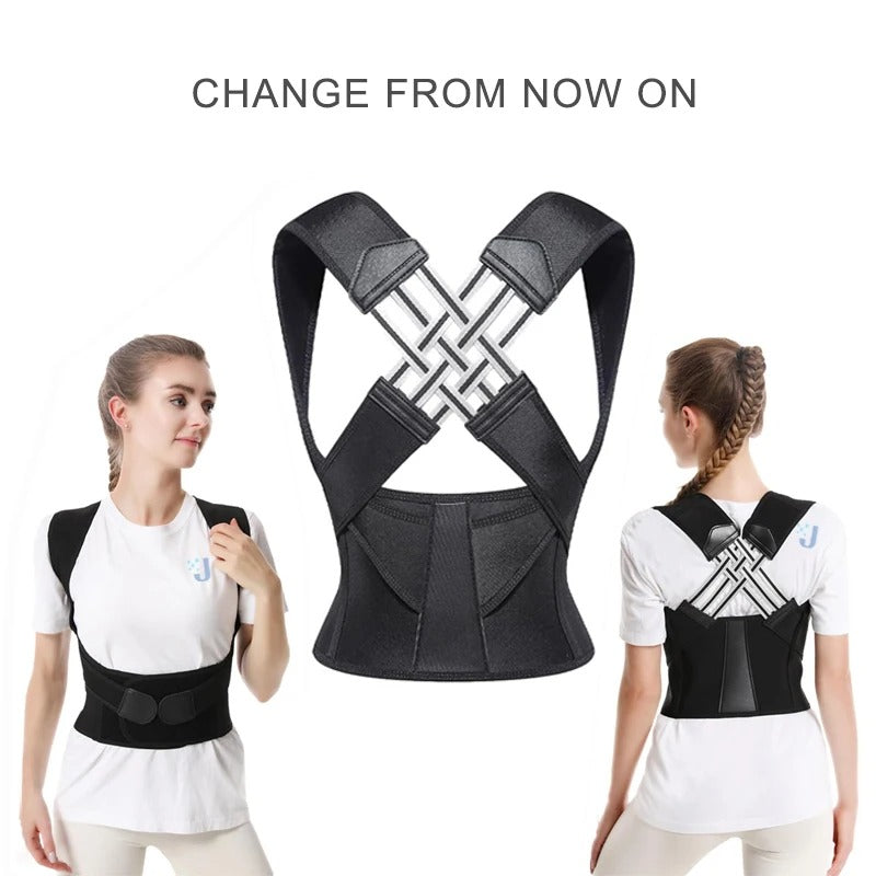 Shoulder & Back Posture Correction Belt || 2 in 1