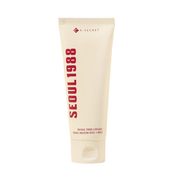 K-Secret Seoul 1988 Snail Mucin 93% Rice Cream packaging — EmartGCC Kuwait