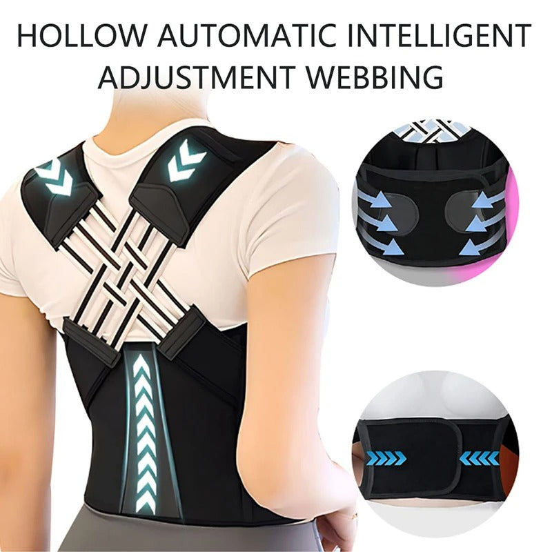 Shoulder & Back Posture Correction Belt || 2 in 1