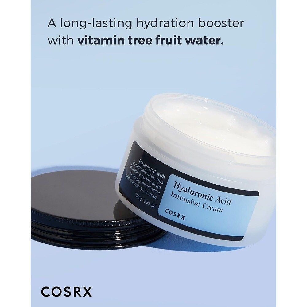 COSRX Hyaluronic Acid Intensive Cream texture and packaging — EmartGCC Kuwait