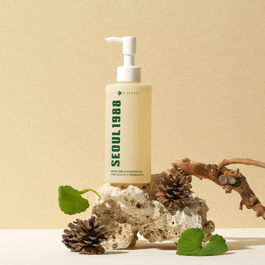 KSECRET - SEOUL 1988 Cleansing Oil: Pine Cica 1% + Probiotics (200ml)