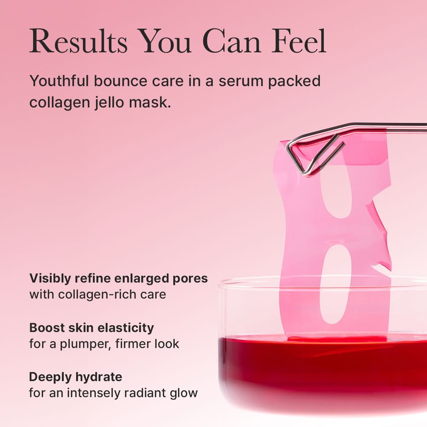 Arencia Red Collagen Jello Mask jelly texture plumping — EmartGCC Kuwait