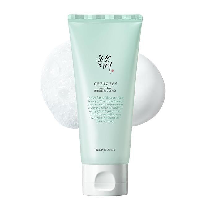 Beauty of Joseon Green Plum Refreshing Cleanser gel texture — EmartGCC Kuwait