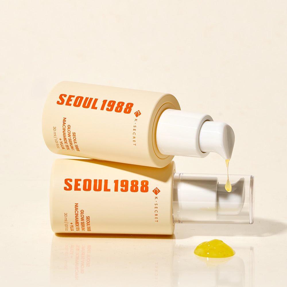 K-Secret Seoul 1988 Niacinamide 15% Yuja Glow Serum ingredient highlights — EmartGCC Kuwait
