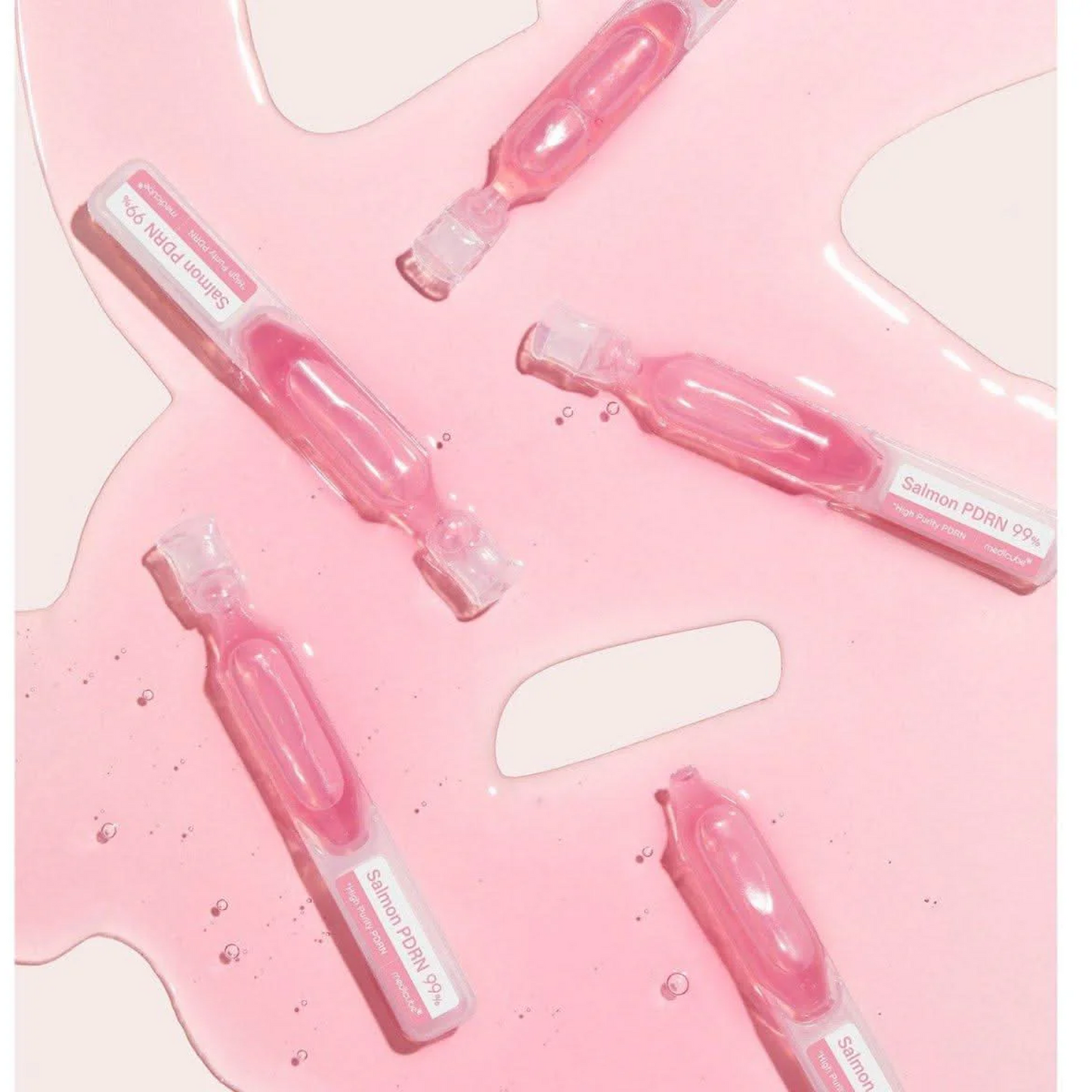 Medicube PDRN Pink One Day Serum single-use salmon PDRN glow ampoules