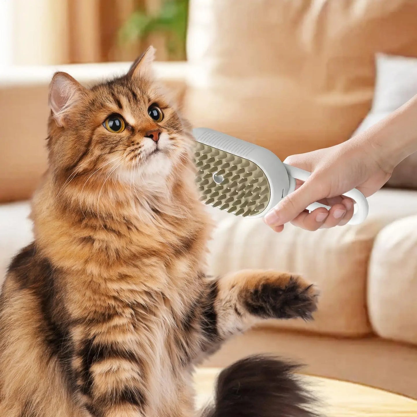 Pet Steam Brush – The Ultimate Grooming Experience!