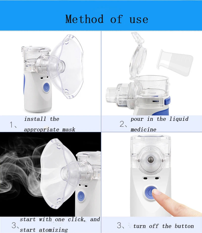 Portable Handheld Nebulizer