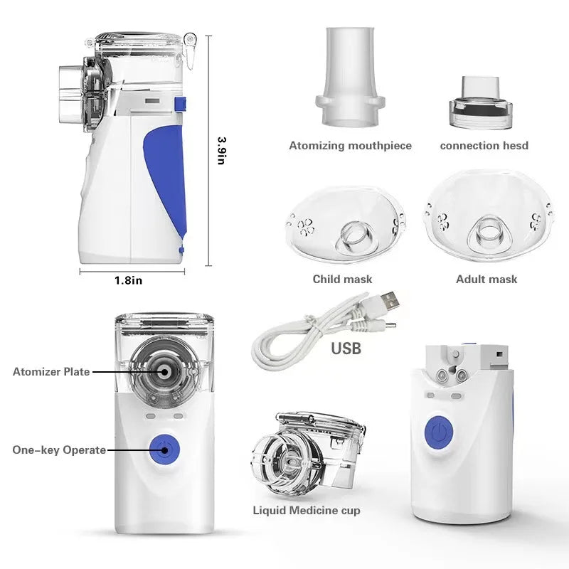 Portable Handheld Nebulizer
