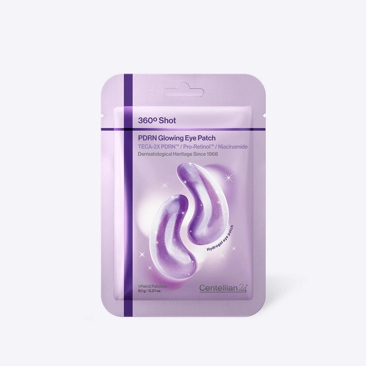 Centellian24 360 Shot PDRN Glowing Eye Patch sachet with TECA-2X PDRN, pro-retinol and niacinamide — EmartGCC Kuwait