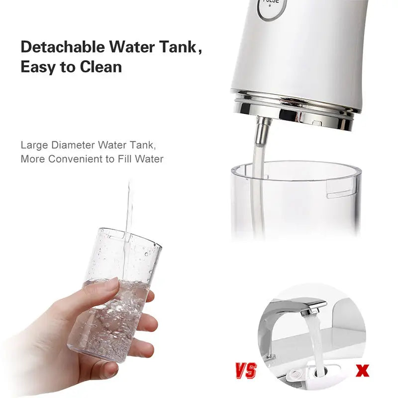 Water Flosser The luxury of cleaning with water