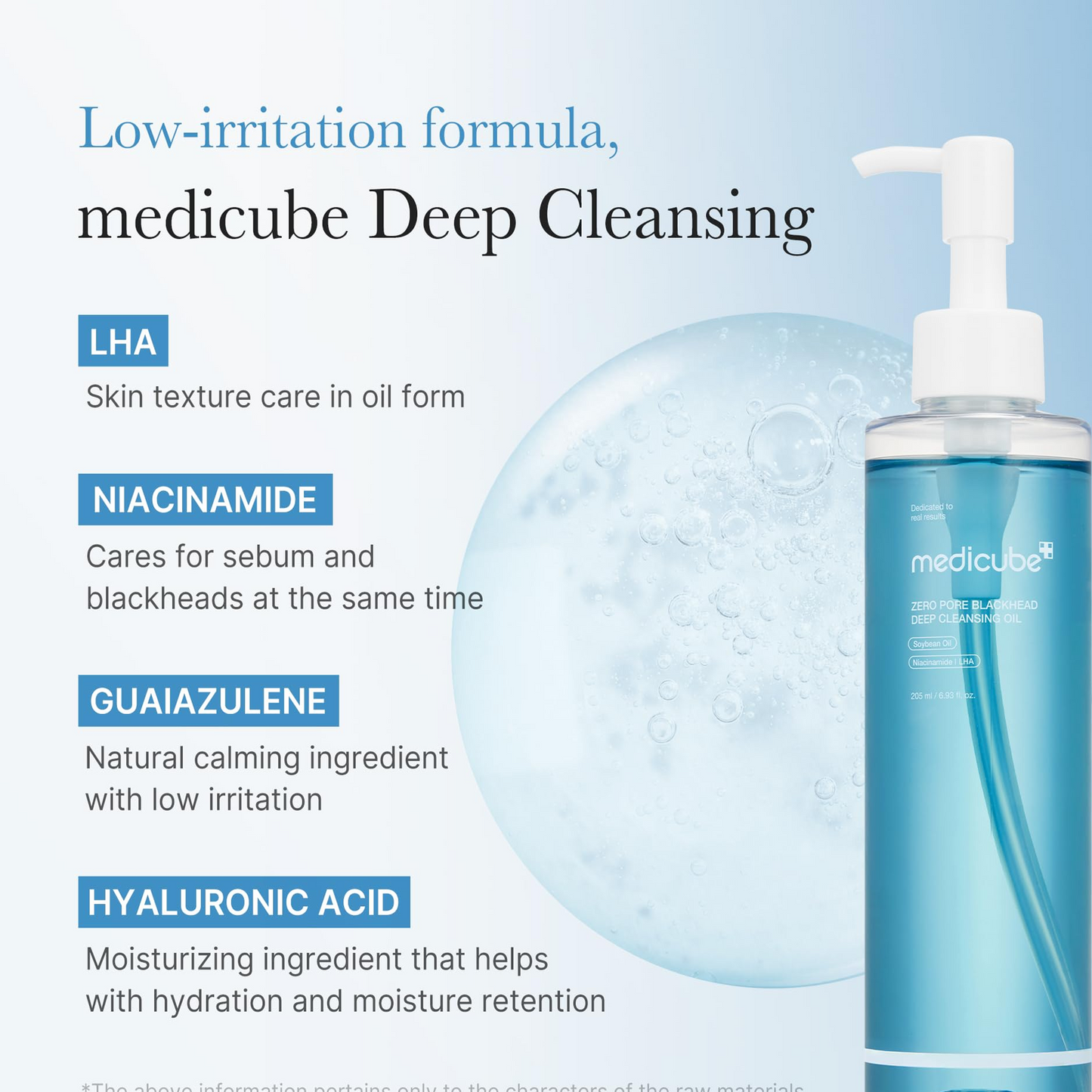 How to use Medicube Zero Pore Blackhead Deep Cleansing Oil — massage on dry skin then emulsify with water