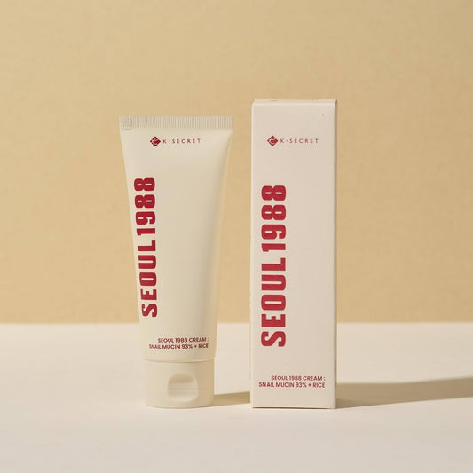 KSECRET - SEOUL 1988 Cream : Snail Mucin 93% + Rice [100ml]