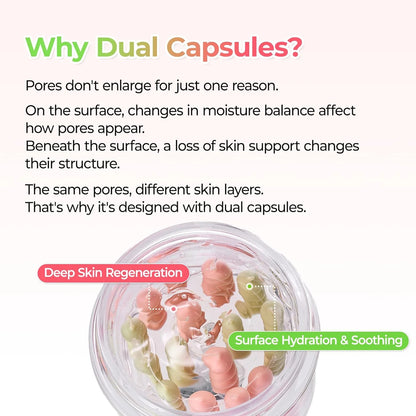 DR MELAXIN CACTOX PORE RELIEF DUAL CAPSULE CREAM