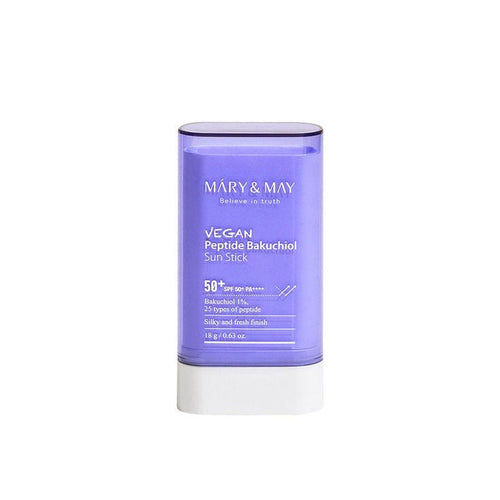 Mary&May - Vegan Peptide Bakuchiol Sun Stick SPF50+ PA++++ [18g]