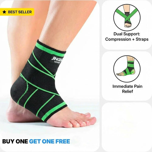 Foot Sleeve with Support Straps