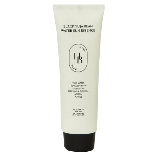 HEVEBLUE - Black Yuja Bean Water Sun Essence [50ml]