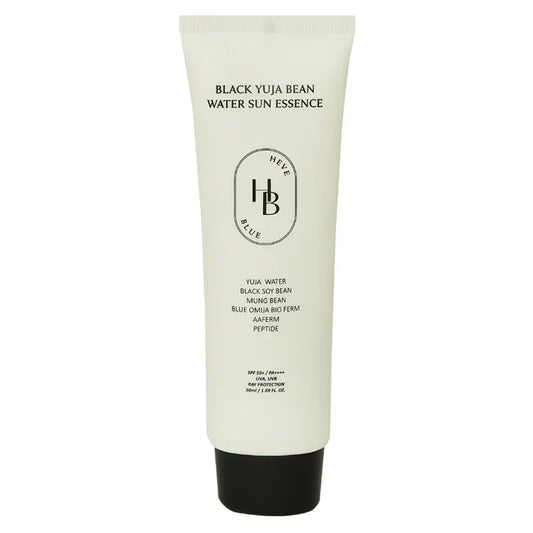 HEVEBLUE - Black Yuja Bean Water Sun Essence [50ml]