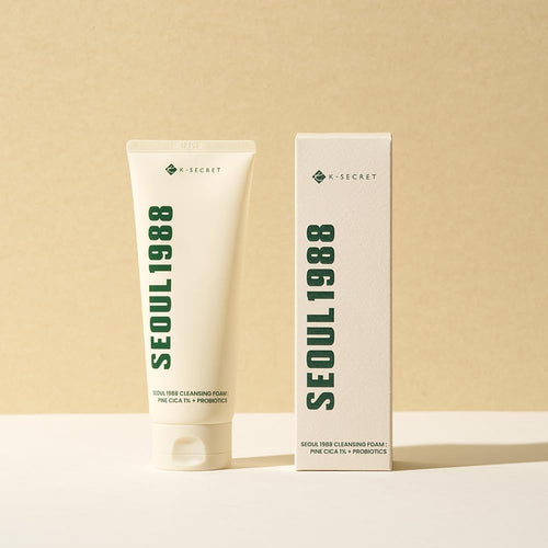 KSECRET - SEOUL 1988 Cleansing Foam : Pine Cica 1% + Probiotics (150ml)