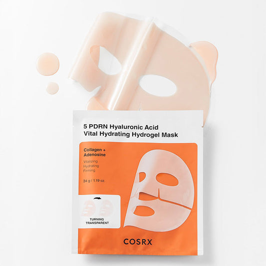 COSRX - 5 PDRN Hyaluronic Acid Vital Hydrating Hydrogel Mask Set [1EA]