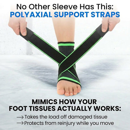 Foot Sleeve with Support Straps