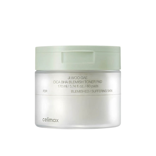 Celimax - Ji Woo Gae Cica BHA Blemish Toner Pad [60pads]