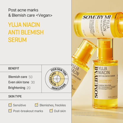 SOME BY MI - Yuja Niacin Anti-Blemish Serum [50ml]