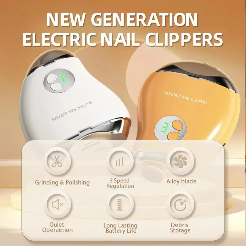 2-in-1 Electric Nail Clipper