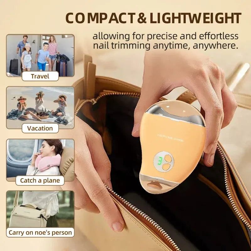 2-in-1 Electric Nail Clipper
