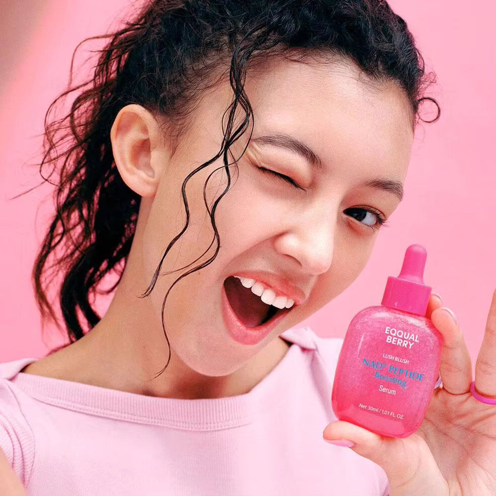 EQQUALBERRY Lush Blush NAD+ Peptide Boosting Serum 30ml — EmartGCC Kuwait
