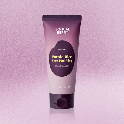 EQQUALBERRY - Purple Rice Pore Purifying Pack Cleanser (130g)