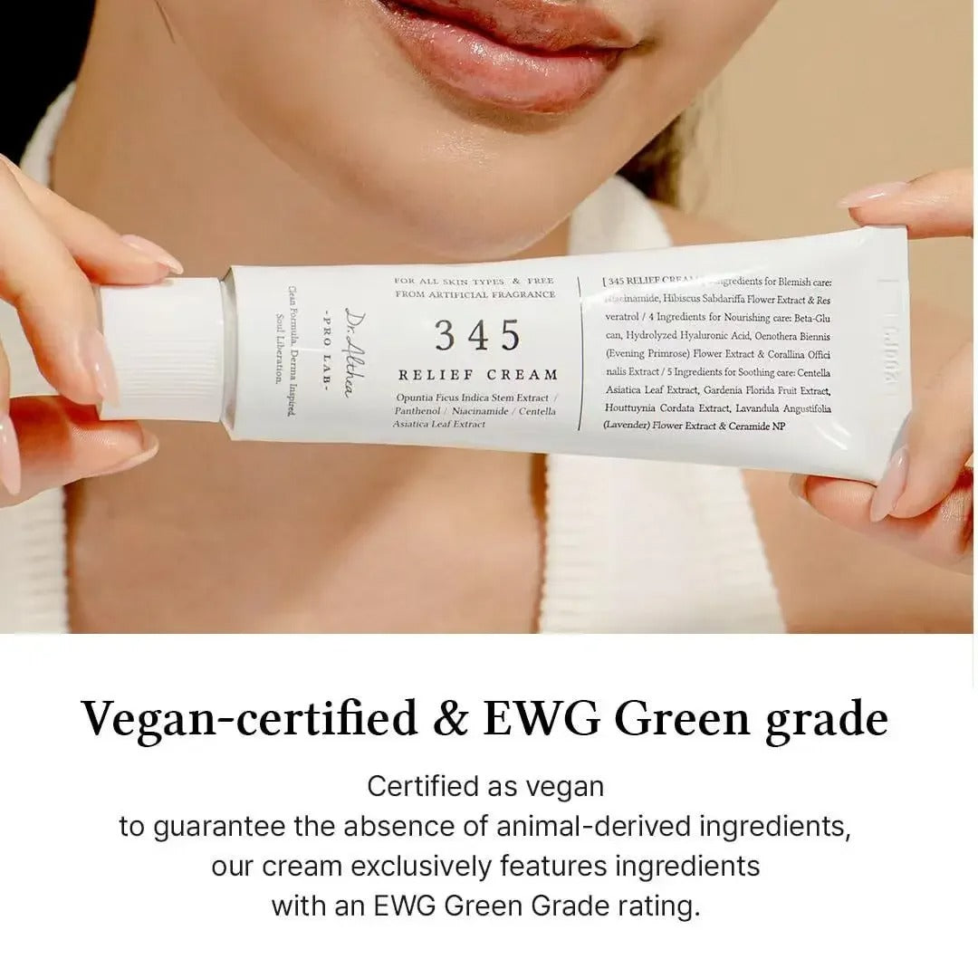 Dr.Althea 345 Repair Cream with Niacinamide & Panthenol – 50ml — size and packaging detail