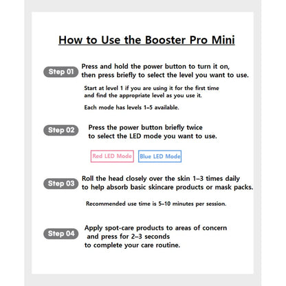 Medicube - AGE-R Booster Pro Mini Pink (English Version)
