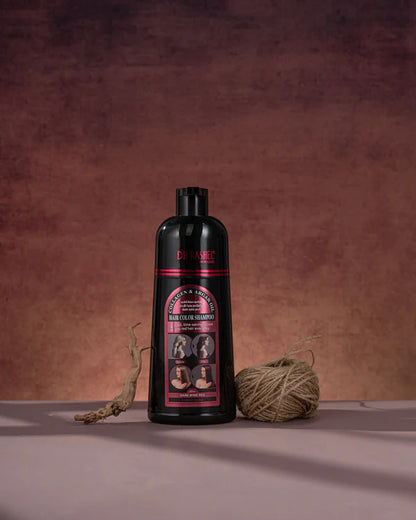 Dr.Rashel Collagen And Argan Oil Hair Color Shampoo Dark Wine Red