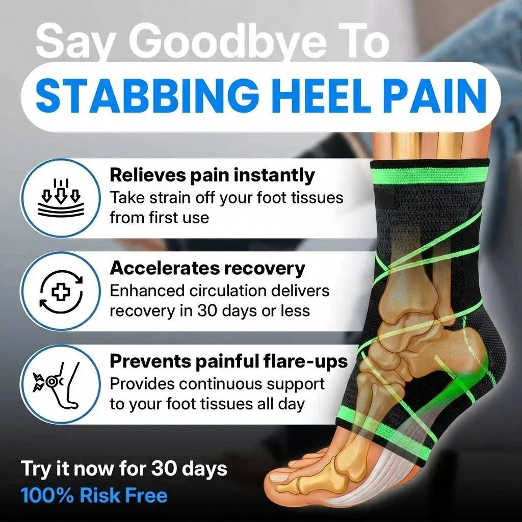Foot Sleeve with Support Straps