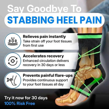 Foot Sleeve with Support Straps