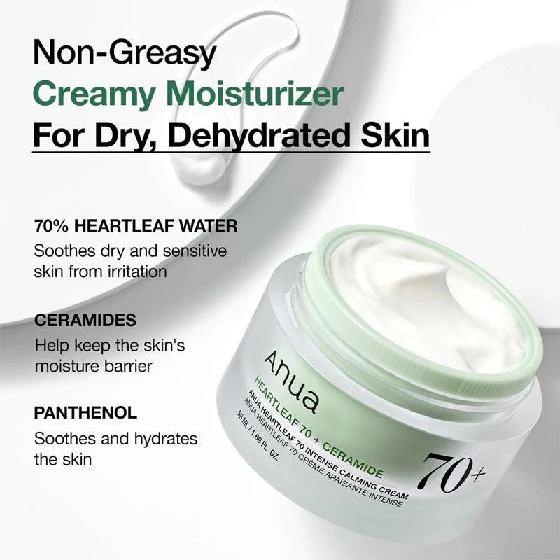 Anua - Heartleaf 70 Intense Calming Cream [50ml]