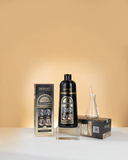 Dr.Rashel Collagen And Argan Oil Hair Color Shampoo Natural Blonde
