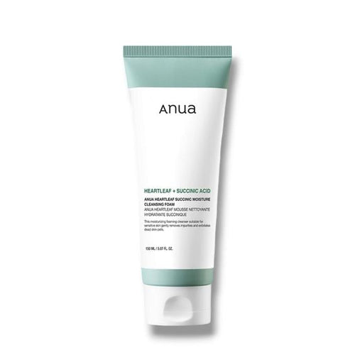 Anua - Heartleaf Succinic Moisture Cleansing Foam (Renew) (150ml)