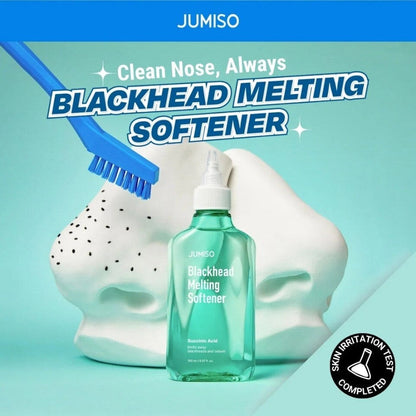 JUMISO - Blackhead Melting Softener (150ml) & Cotton Pad Set (2 pcs)