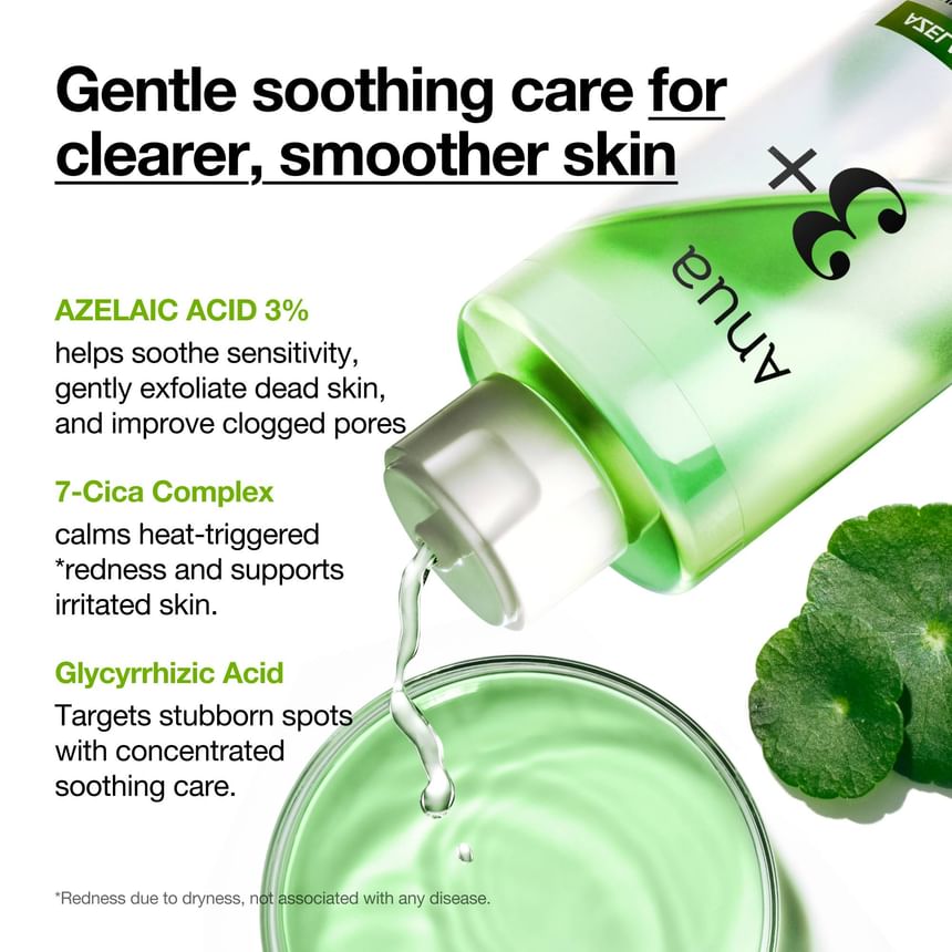 Anua - Azelaic Acid 3 Cica Skin Clarifying Toner [250ml]
