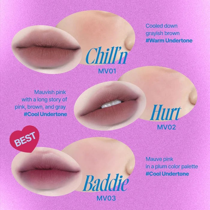 Fwee - [Keyring] Lip & Cheek Blurry Pudding Pot MV03 Baddie (5g)