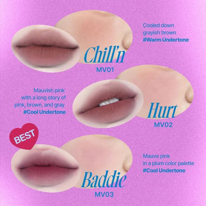 Fwee - [Keyring] Lip & Cheek Blurry Pudding Pot MV03 Baddie (5g)