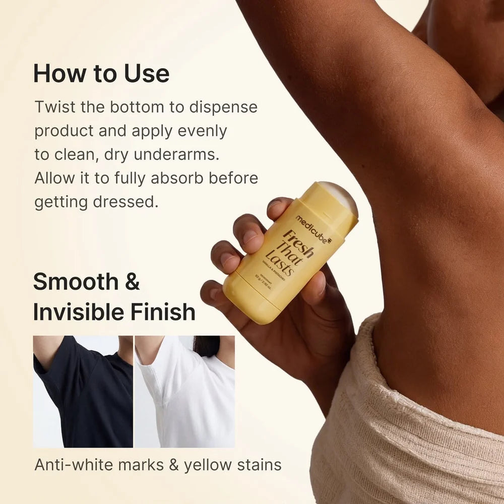 Medicube Fresh That Lasts Vanilla & Pistachio Deodorant – 83g
