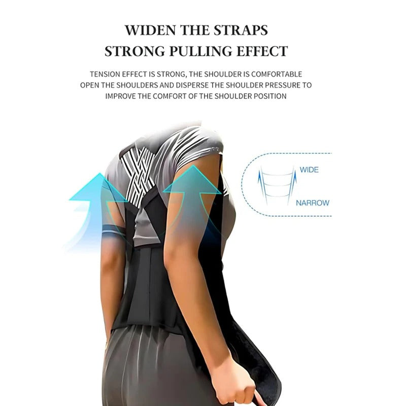 Shoulder & Back Posture Correction Belt || 2 in 1