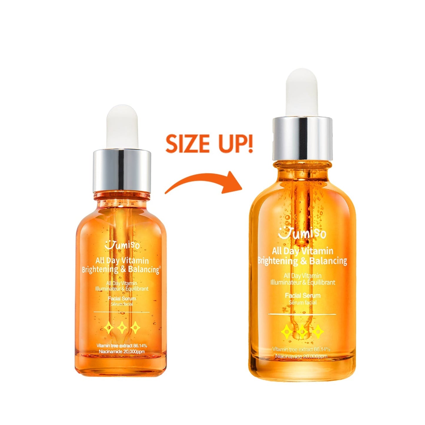 JUMISO - All Day Vitamin Brightening & Balancing Facial Serum (50ml)