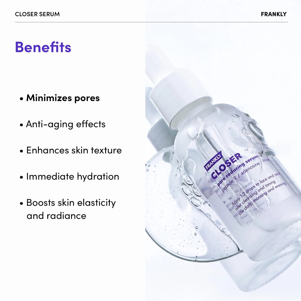 Frankly - Closer Serum [30ml]