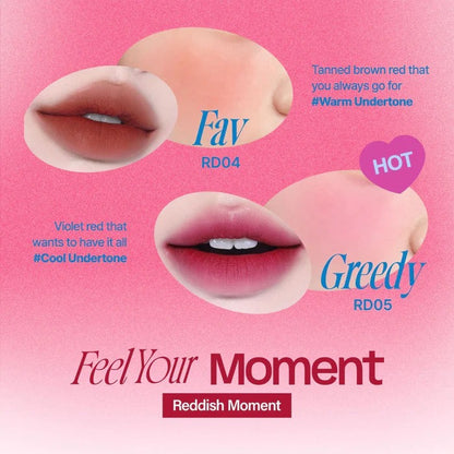 Fwee - [Keyring] Lip & Cheek Blurry Pudding Pot RD04 Fav (5g)