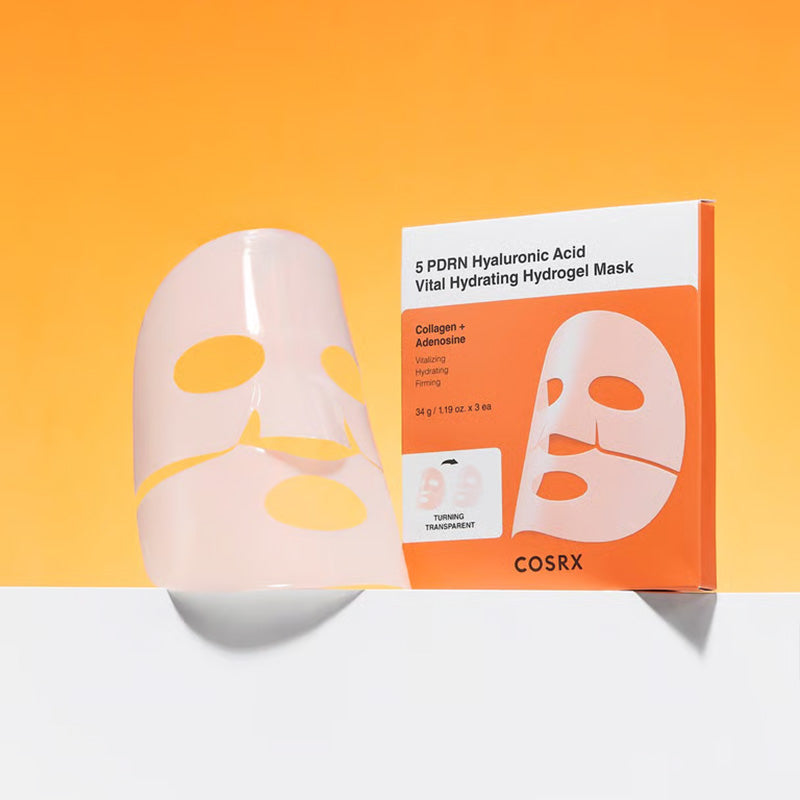 COSRX - 5 PDRN Hyaluronic Acid Vital Hydrating Hydrogel Mask Set [1EA]