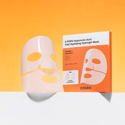 COSRX - 5 PDRN Hyaluronic Acid Vital Hydrating Hydrogel Mask Set [1EA]